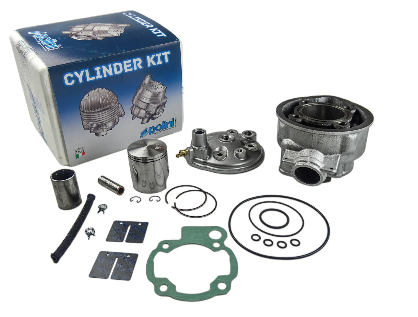 Cylinder Minarelli AM345 / AM6 80cc Polini 50mm+topplock