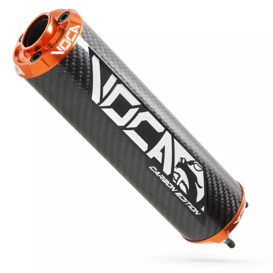 Ljuddämpare Voca  kolfiber / orange