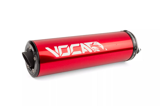 Ljuddämpare Voca Racing röd