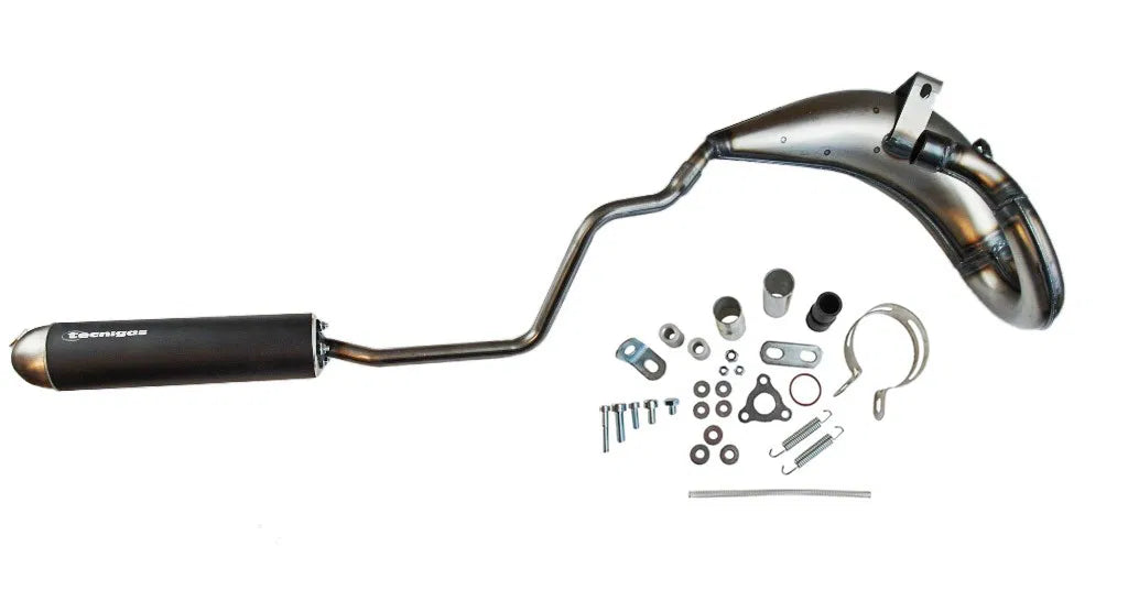 Avgasystem Malaguti / Yamaha / Peugeot Tecnigas E-NOX Steel